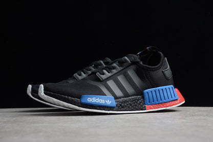 Adidas NMD R1 Core Black/Blue-Lush Red