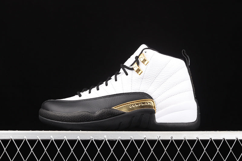 Air Jordan Retro 12 Royalty White/Black Metallic Gold