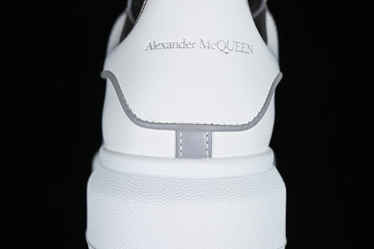 Alexander McQueen Oversized White-Border Grey