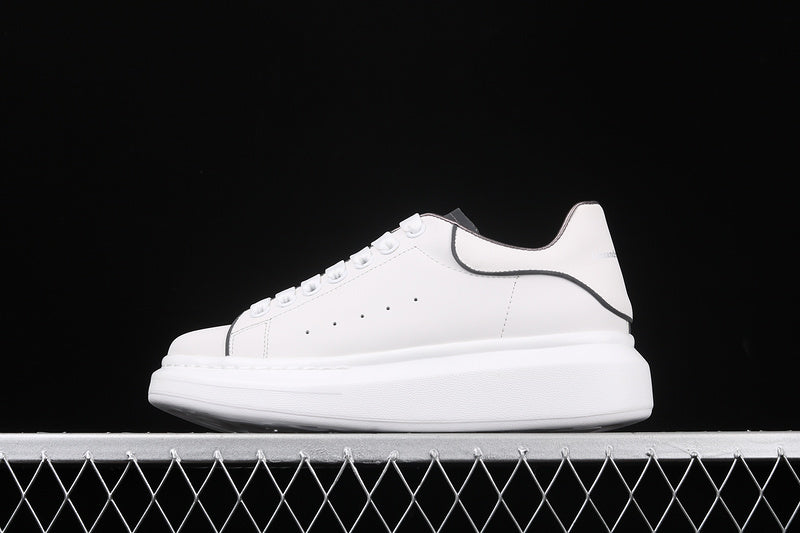 Alexander McQueen Oversized White-Border Black