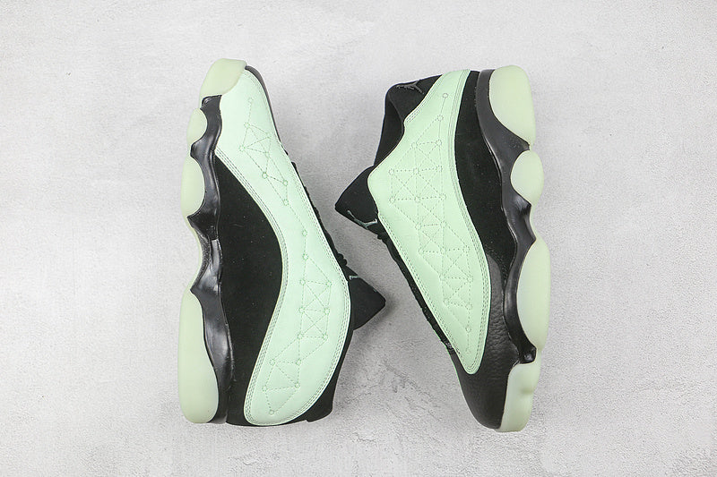 Air Jordan Retro 13 Low Singles Day Green-Black