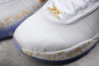 Nike LeBron 20 EP White-Golden