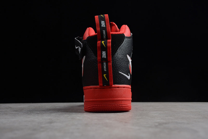 Air Force One High Utility Red/White-Black