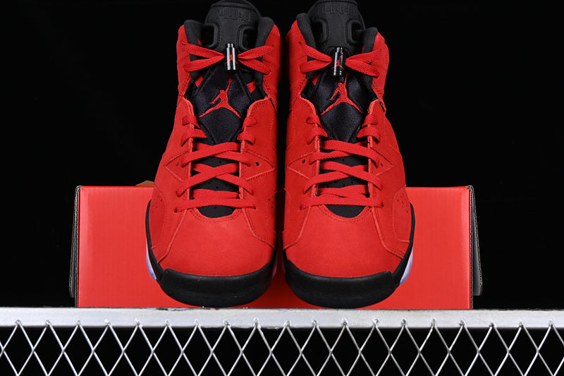 Air Jordan Retro 6 Toro Bravo Varsity Red-Black