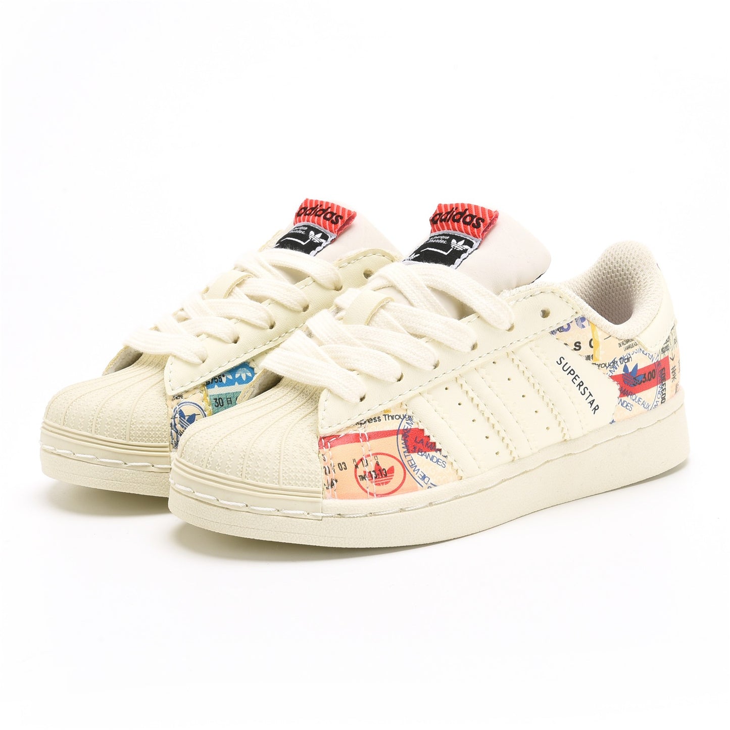 Kids Adidas Superstar 80's Sail