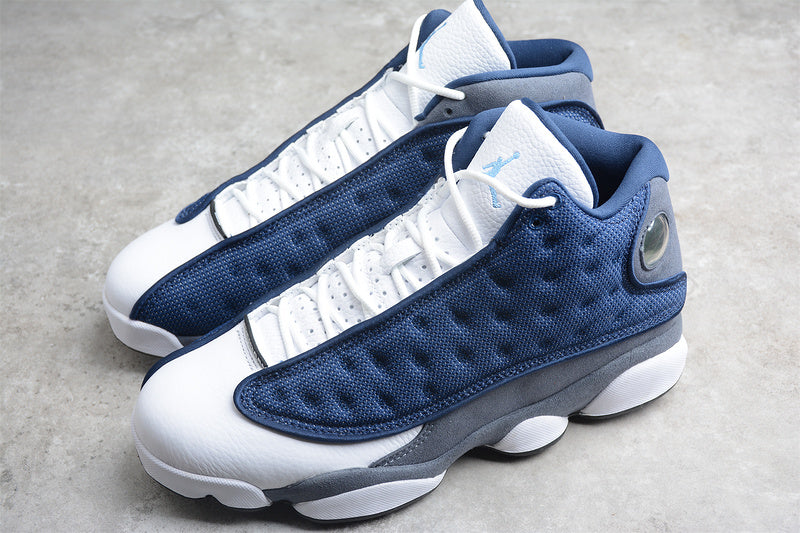 Air Jordan Retro 13 Flint 2020 Navy/Carolina Blue/Flint Grey-White