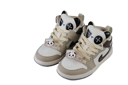 Kids Air Jordan 1 High  'Panda Sail Brown'