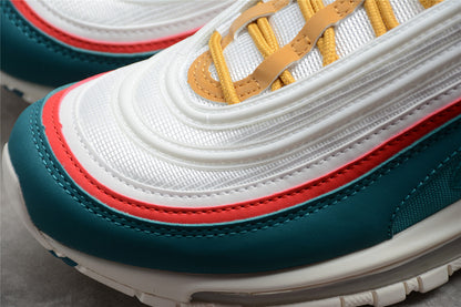 Air Max 97 TK By White/Green/Red-Gold