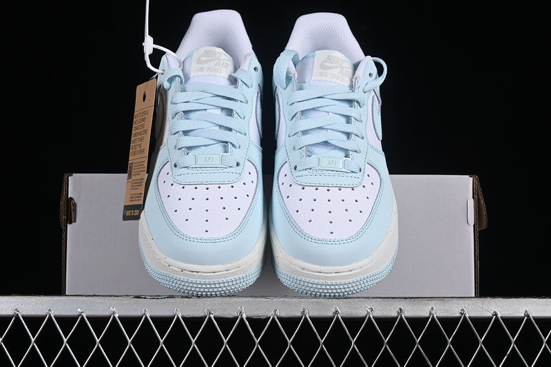 Air Force One Low White/Baby Blue