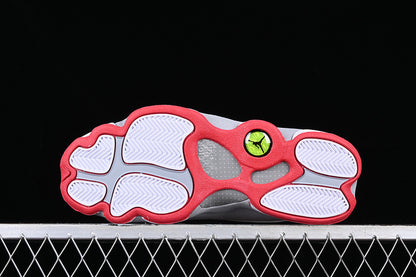 Air Jordan Retro 13 White/Grey-Red