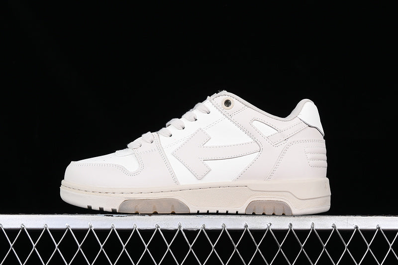 Off-White Out Of Office Calf Leather Triple White