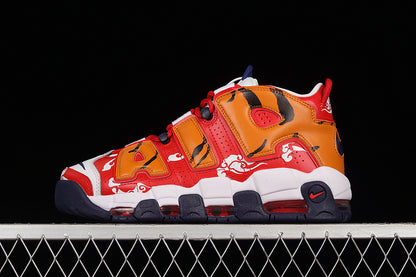 Air More Uptempo 96 QS Varsity Red/Orange-White