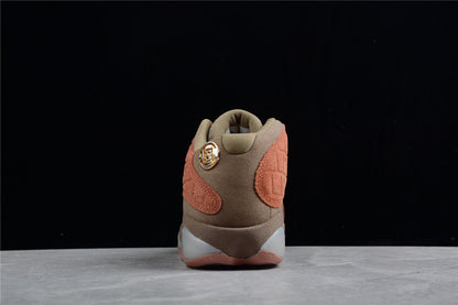 Air Jordan Retro 13 Low X Clot  NRG Terracotta/Sepia Stone-Canteen