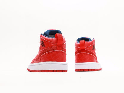 Kids Air Jordan 1 High  'Snake Skin Red'