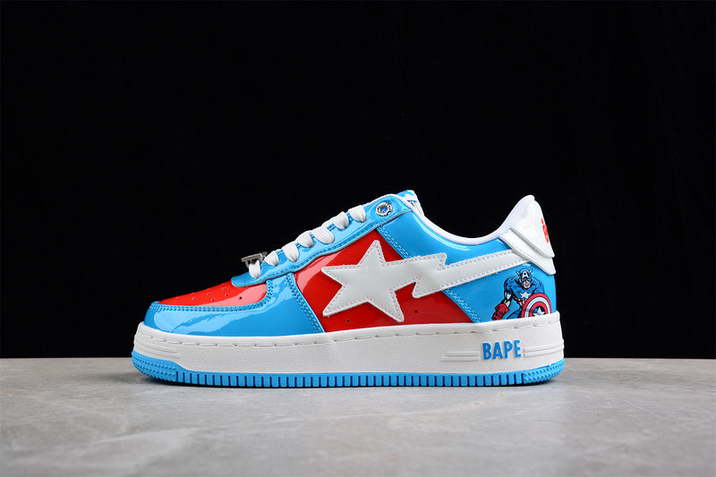 BAPE Bapesta X Marvel 'Comics Captain America'