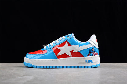 BAPE Bapesta X Marvel 'Comics Captain America'