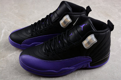 Air Jordan Retro 12 Black/Flied Purple