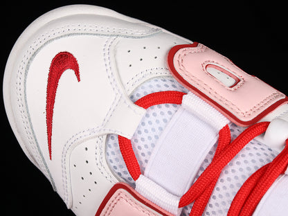 Air More Uptempo 96 QS White/Soft Pink-Varsity Red