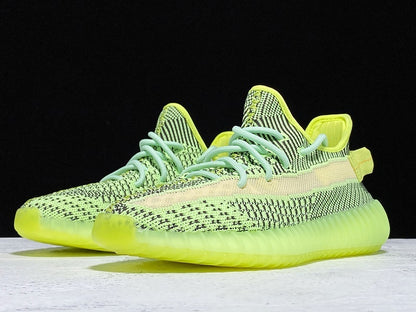 Adidas Yeezy Boost 350 V2 Fluorescent Green Yeezreel Reflect