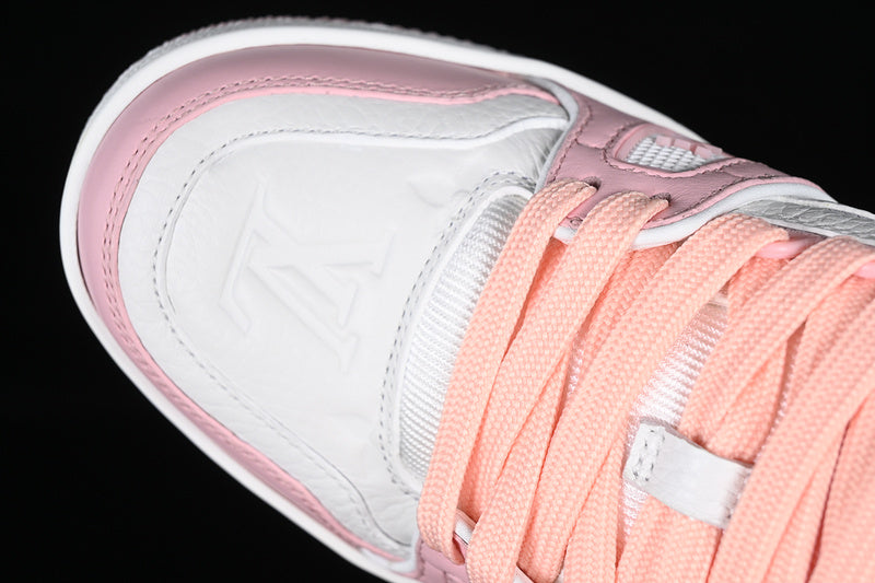 Louis Vuitton Trainer Pink Rose-White