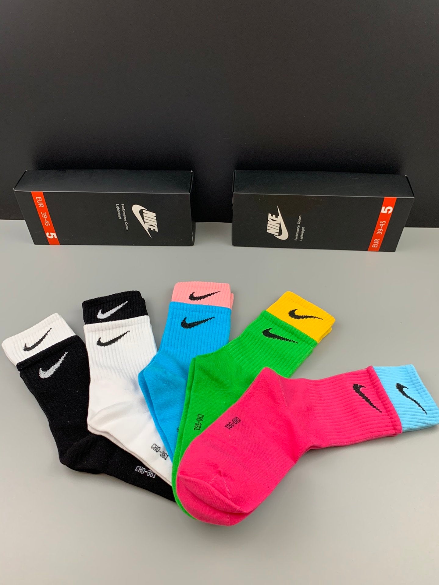 Nike Doble Socks 5 Pack