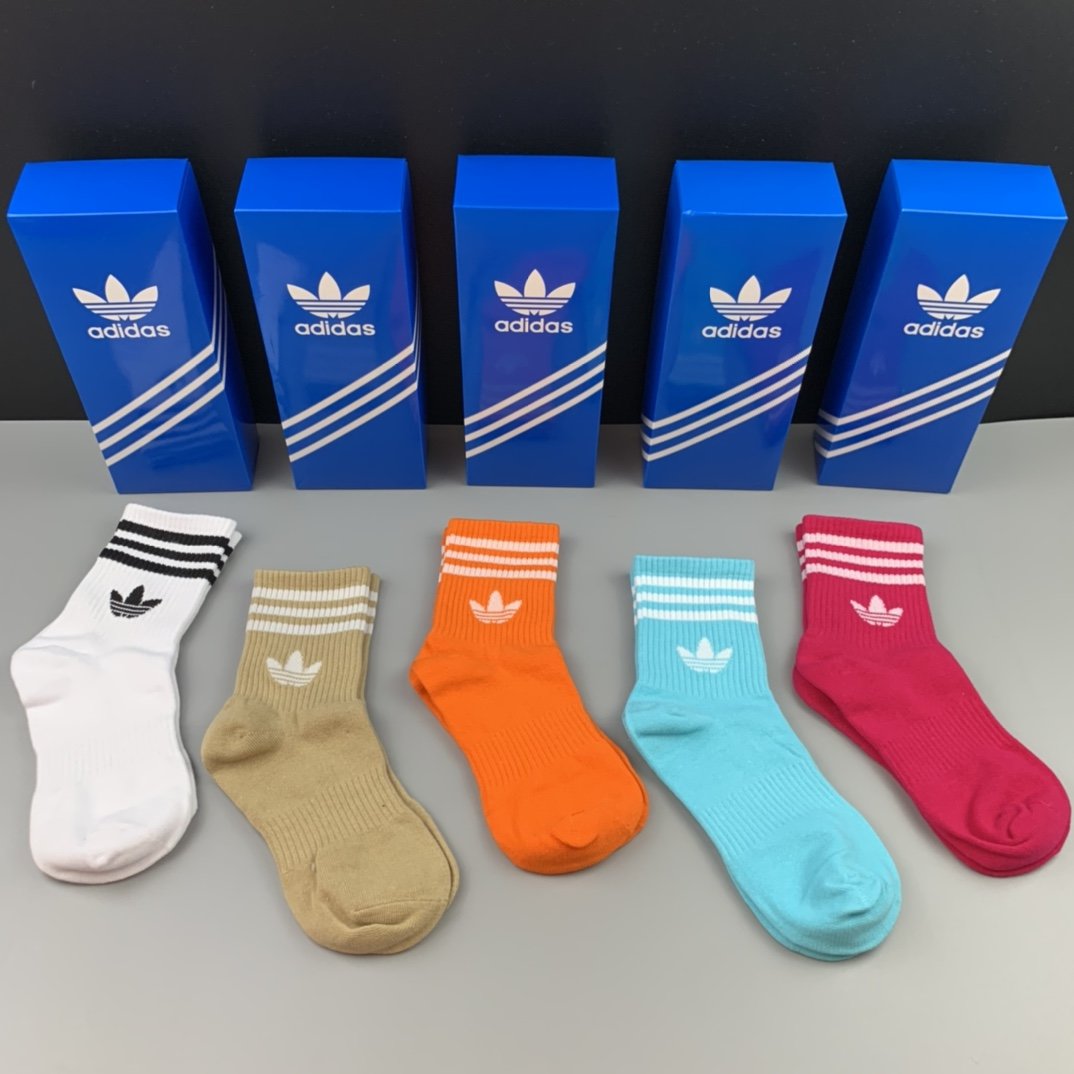 Adidas High  Socks 5 Pack