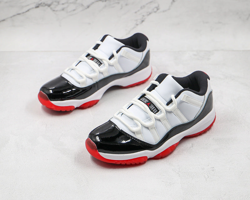 Air Jordan Retro 11 Low White/Black-True Red