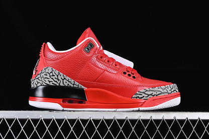 Air Jordan Retro 3 XDJ Khaled Red/Black-Grey