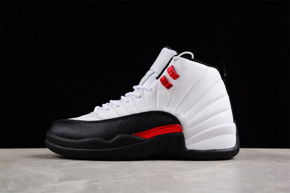 Air Jordan Retro 12 Red Taxi White-Black