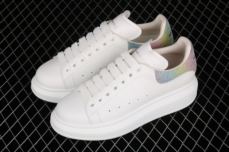 Alexander McQueen Oversized White-Rainbow