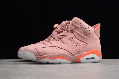 Air Jordan Retro 6 Aleali May Rust Pink-Bright Crimson