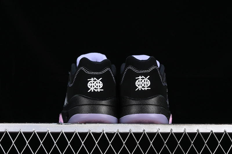 Air Jordan Retro 5 Low Dongdan Black/Purple-Grey