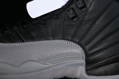 Air Jordan Retro 12 Black-Grey