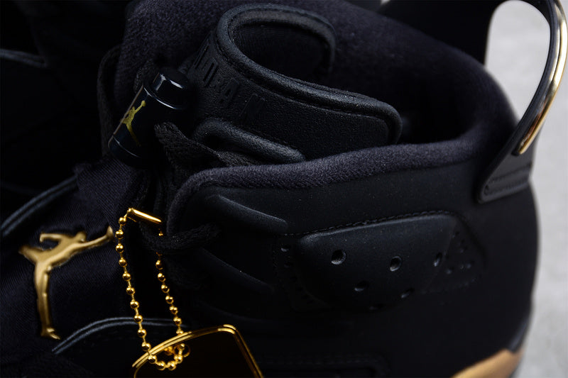 Air Jordan Retro 6  Defining Moments 2020 Black/Metallic-Gold