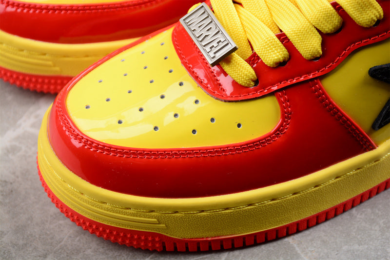 BAPE Bapesta X Marvel 'Comic Iron Man'