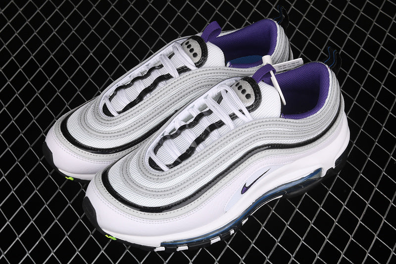 Air Max 97 X Kaomoji White/Black/Signal Blue-Court Purple