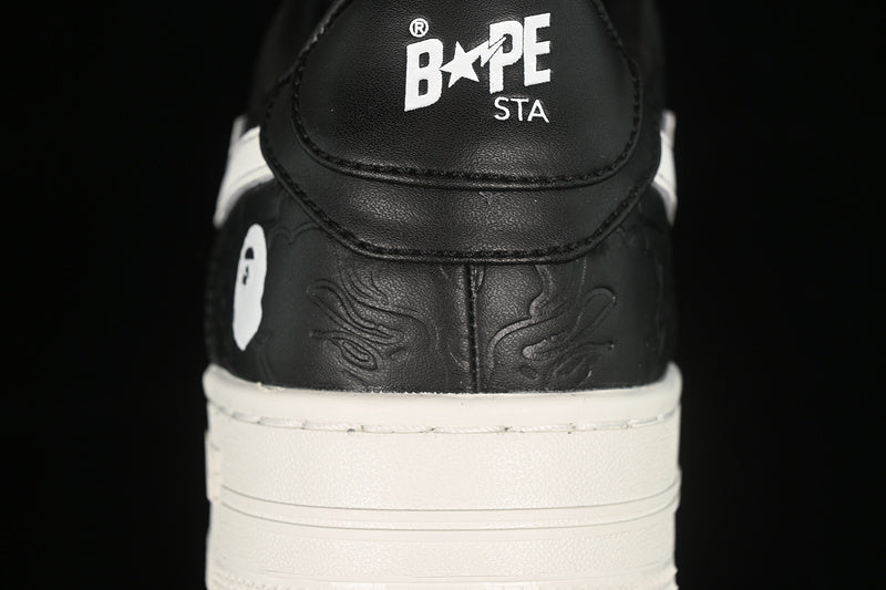 BAPE Bapesta #3 'Line White-Camo Black'