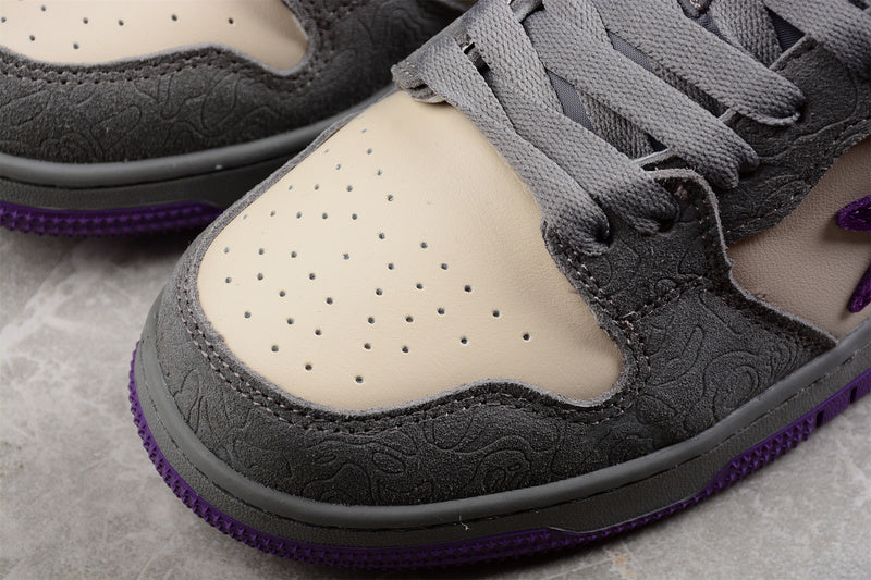 A BATHING APE® Sk8 Court Sta 'Mist Grey Royal Purple'