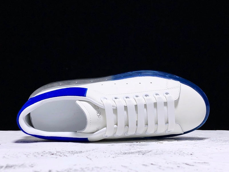 Alexander McQueen Sole Clear White-Blue