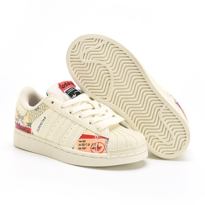 Kids Adidas Superstar 80's Sail