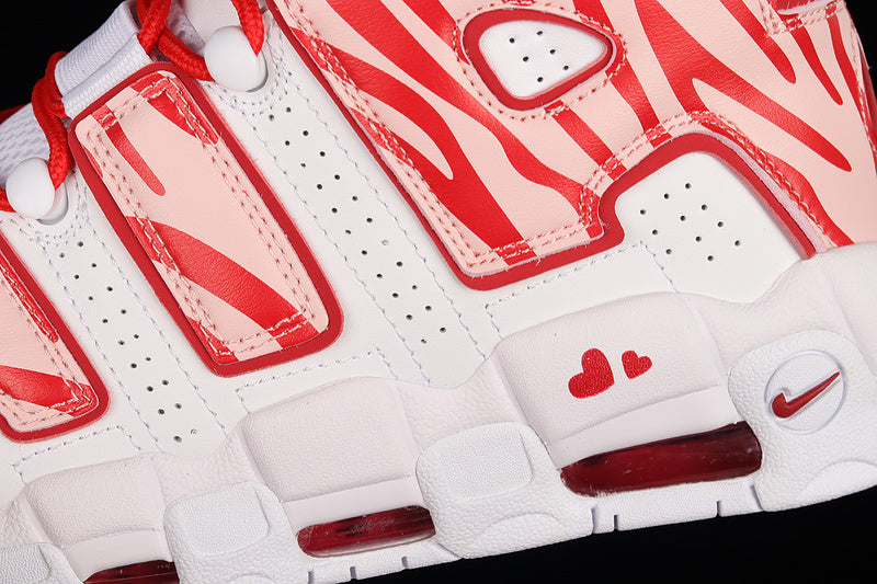 Air More Uptempo 96 QS White/Varsity Red-Soft Pink