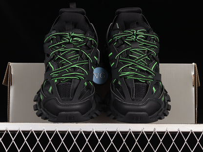 Balenciaga Track Black-Neon Green