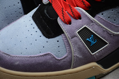 Louis Vuitton Trainer Sneaker Boot Purple