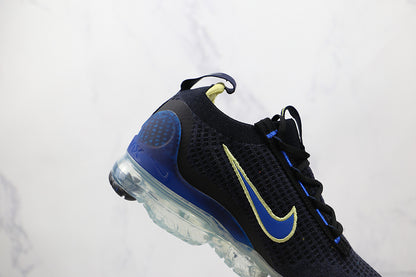 Air Vapormax 2021 Flyknit Obsidian/Light Lemon-Twist/Racer Blue-Black