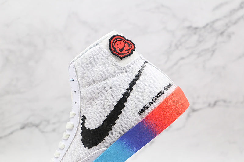 NK Blazer MID 77 Vintage Have A Good Game White/Bright Crimson-Black