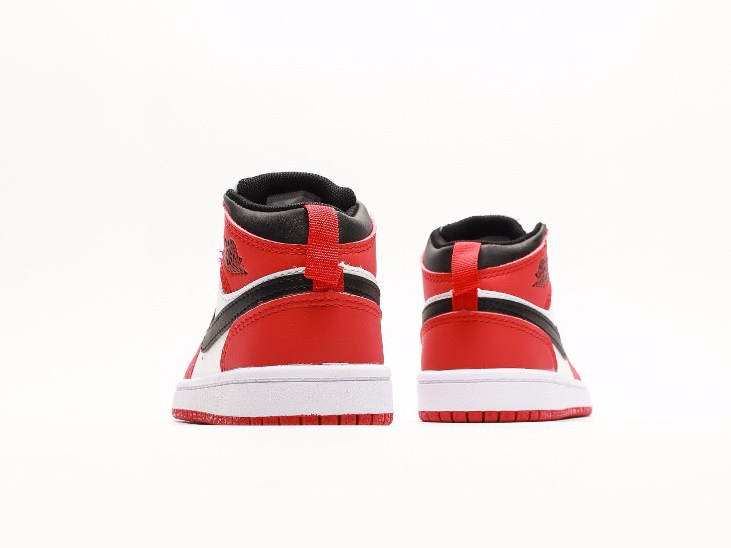 Kids Air Jordan 1 High  'Red White Black'