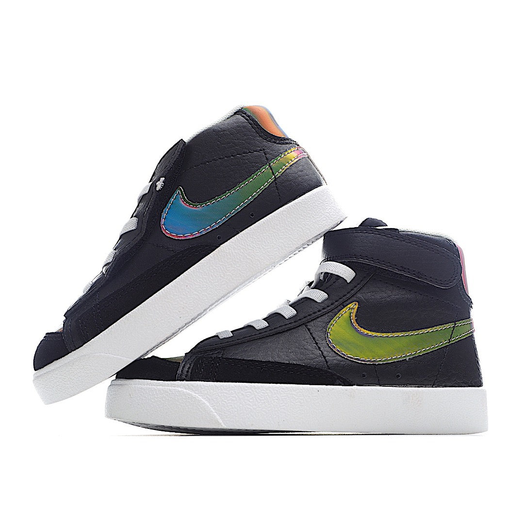 Kids Nike Blazer Mid Black Translucid