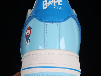 BAPE Bapesta  'TFS-001 Low 'Baby Milo - Light Blue'