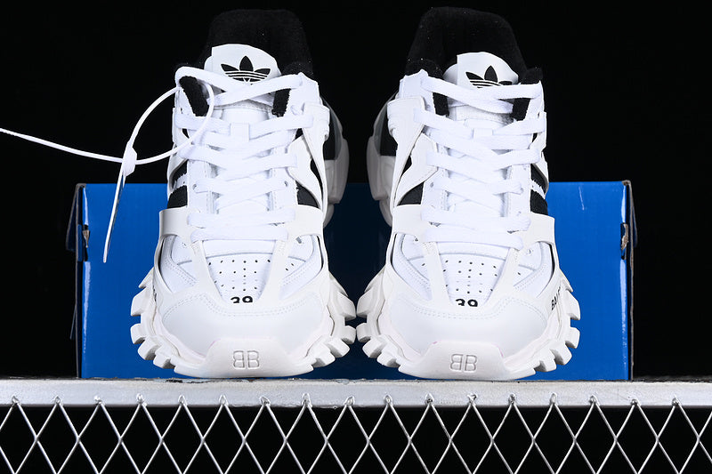 Balenciaga Track X Adidas White  Black