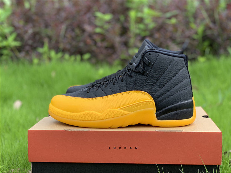 Air Jordan Retro 12 Black/University Yellow